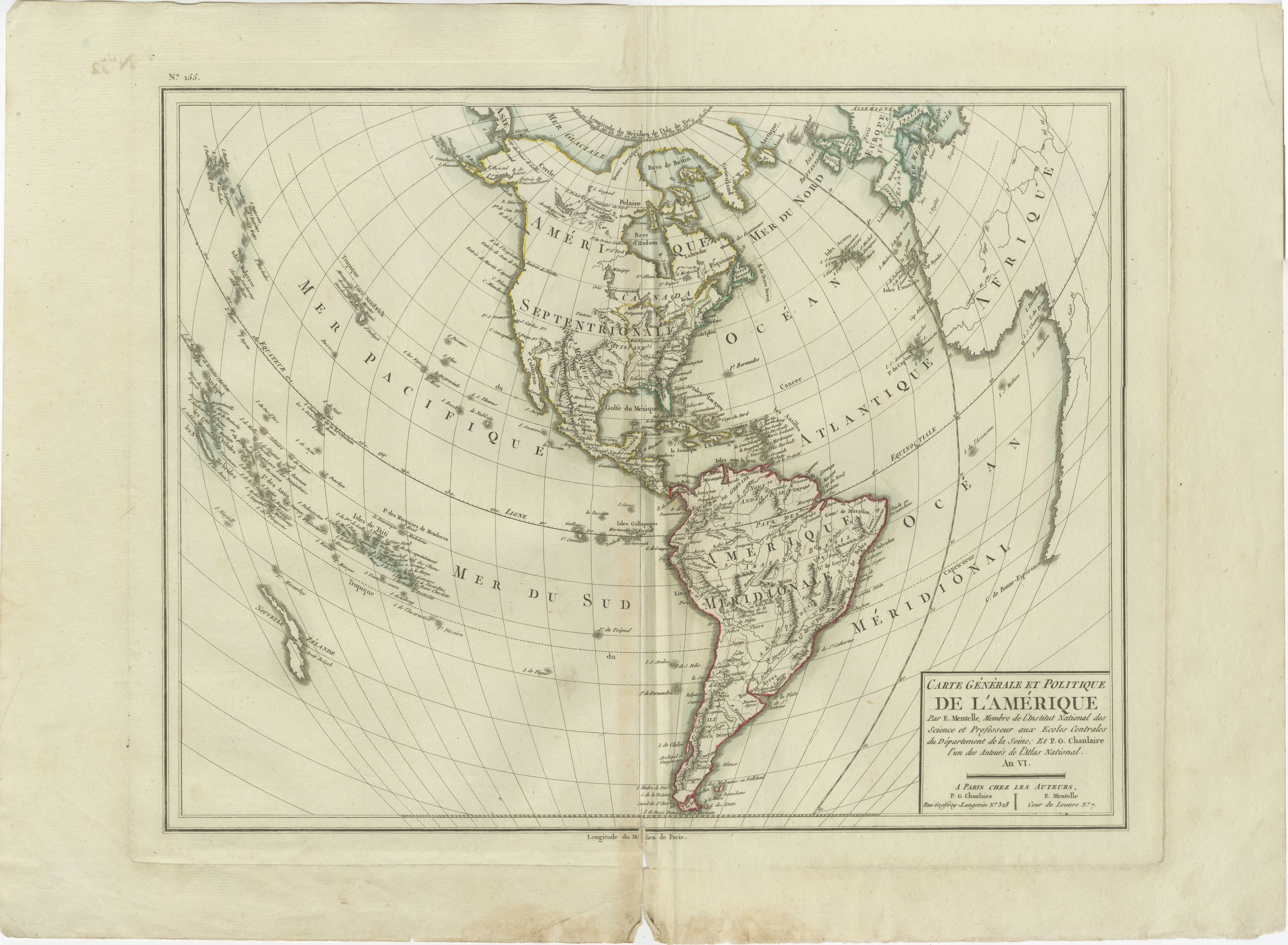 This is an original antique map titled 