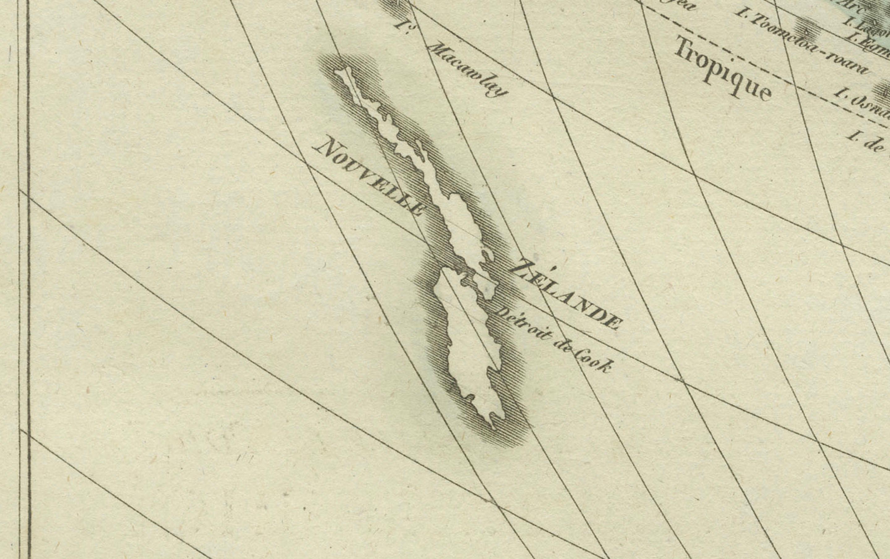 Paper Antique Map of North and South America by Pierre Antoine Tardieu (1784-1869) For Sale