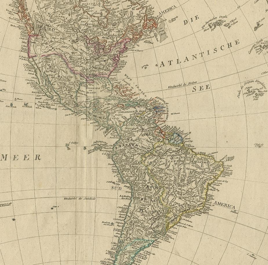 where is the border between north and south america