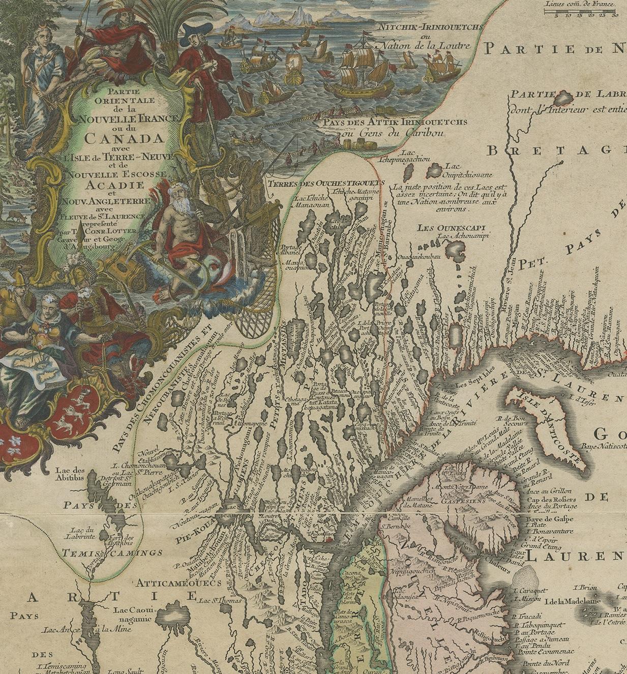 northeastern canada map