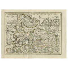 Antique Map of Northern Muscovy by Keizer & de Lat, 1788