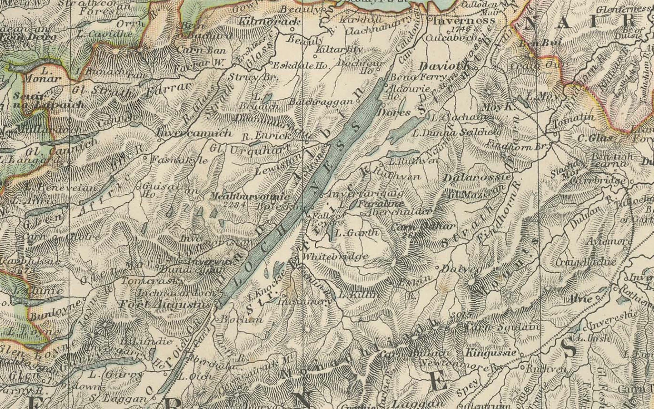 Titre : Carte ancienne du nord de l'Ecosse et des îles, 1903, avec des caractéristiques côtières complexes

Description :
Cette remarquable carte ancienne, intitulée 