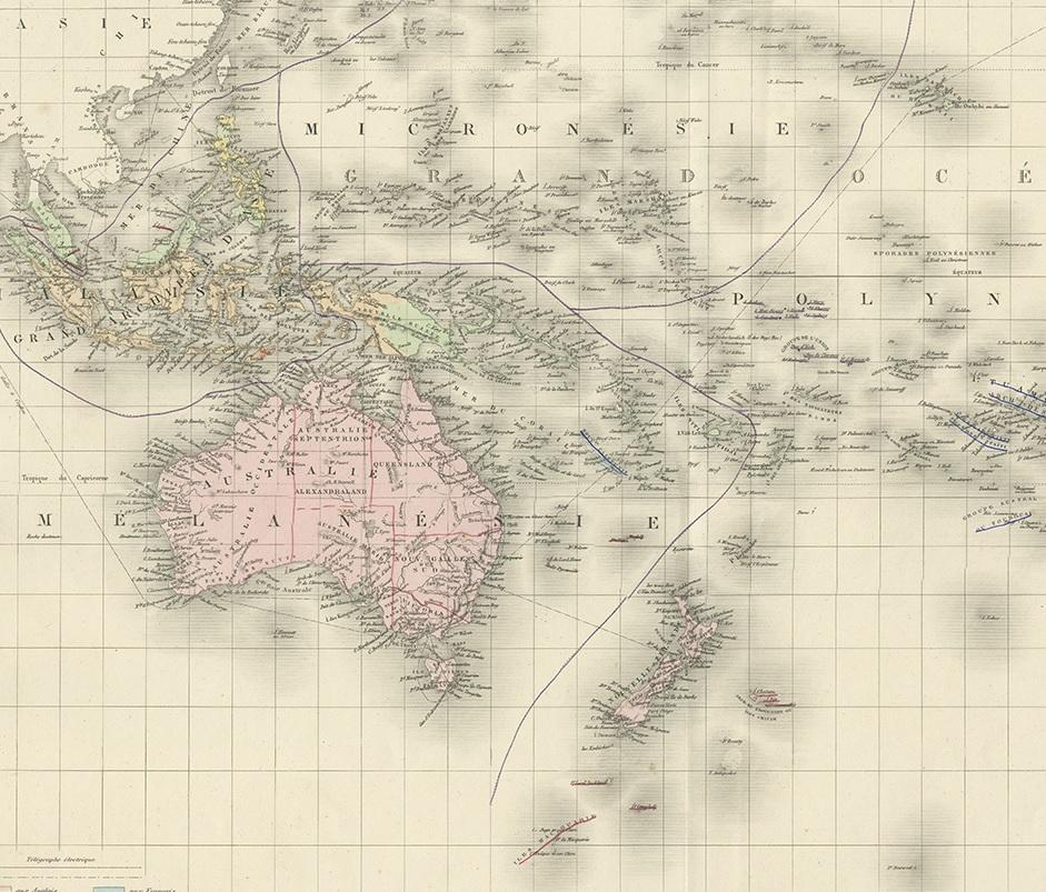 oceanie map