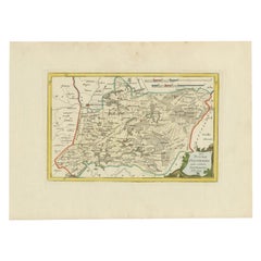 Mappa antica di Oostergo di Von Reilly, 1791