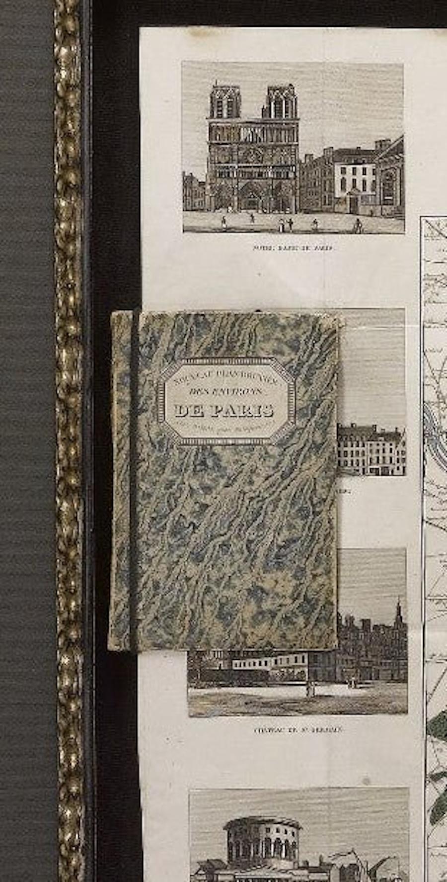 Carte ancienne de Paris, 