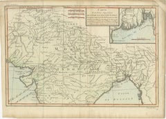 Antique Map of part of Central and Southern Asia