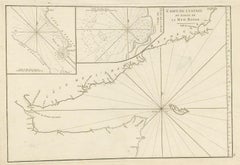 Original Antique Engraved Map of Part of the Red Sea, Arabia, 1775