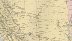 Antique Map of Persia, Afghanistan and Beloochistan – Black’s Atlas, 1884