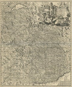 Antike Karte von Piedmonte und Savoyen „Italien“ von N. Visscher, um 1683