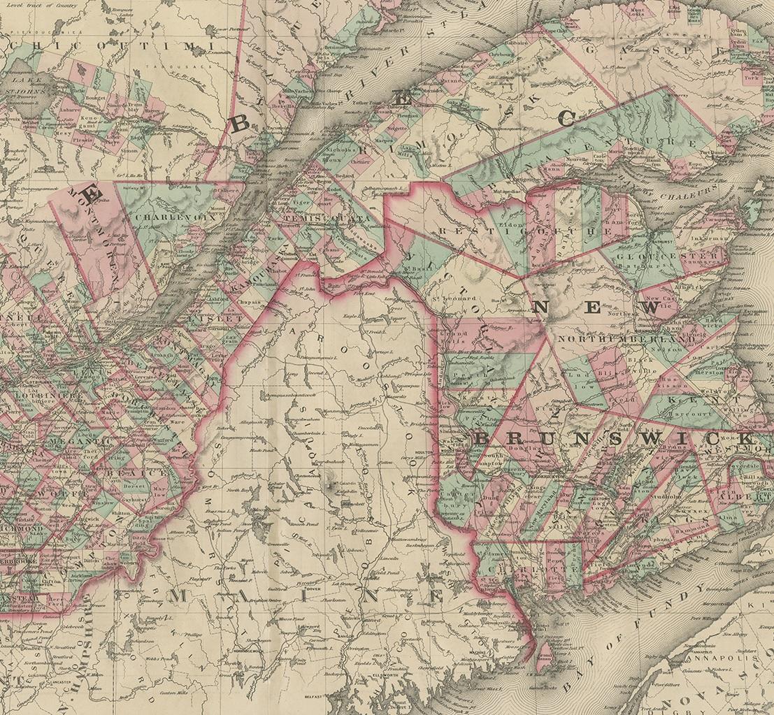 europe map 1865