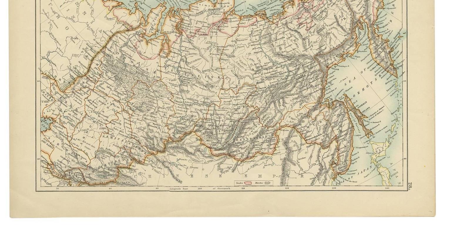 russia map 1900