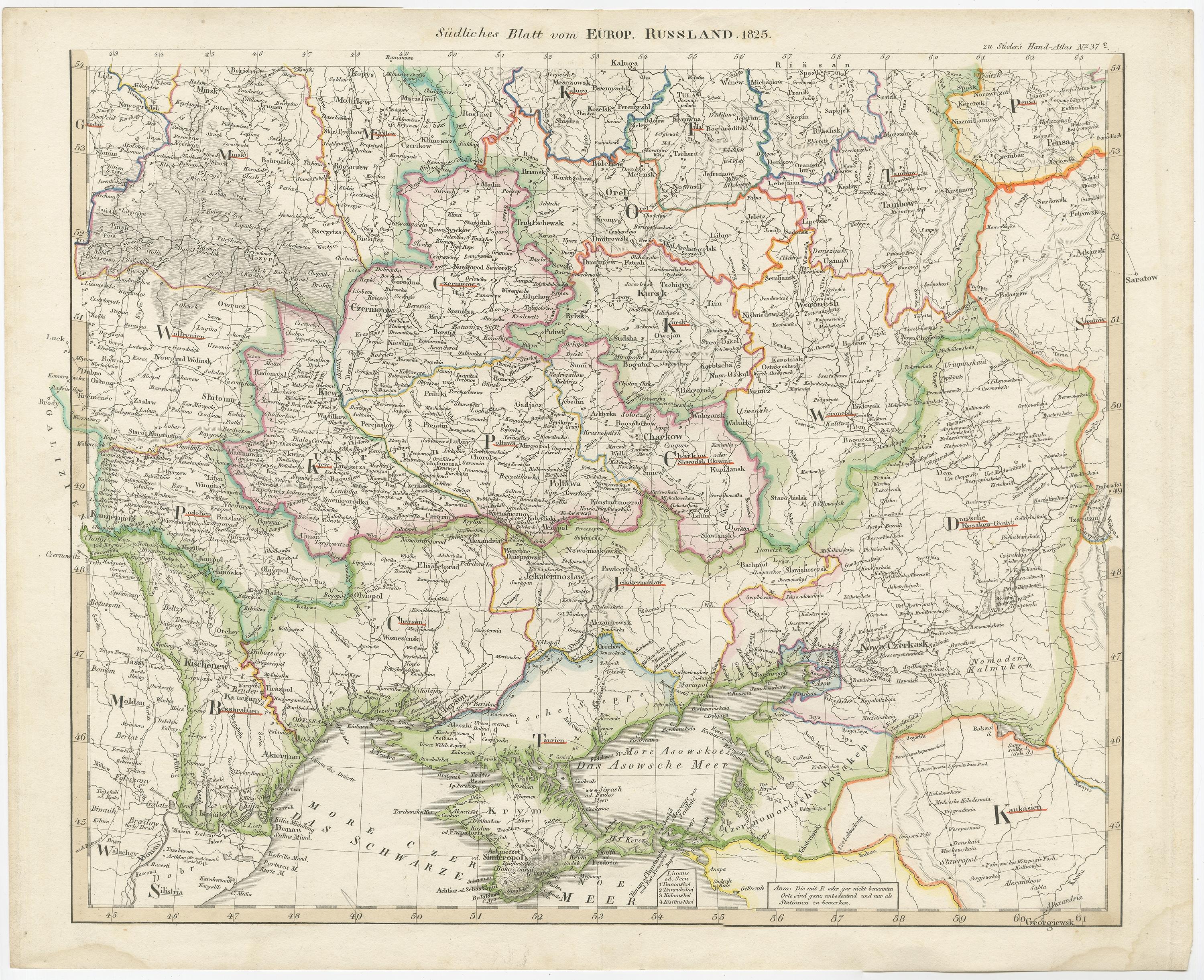 deutschland karte 1845