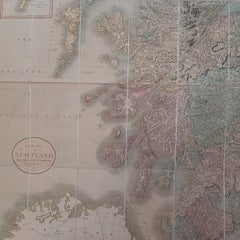 Antique Map of Scotland by Cary, '1811'