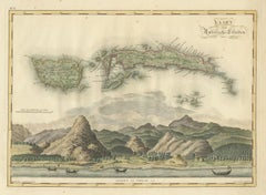 Antique Map of Seram, Boero and the Banda Islands by Van den Bosch '1818'