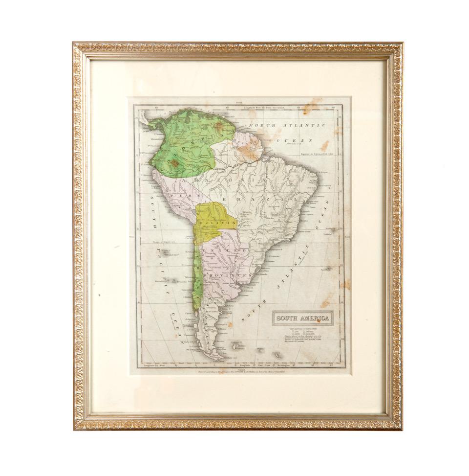 map of south america in 1800