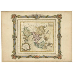 Antique Map of Southeastern Asia by Brion de la Tour '1766'