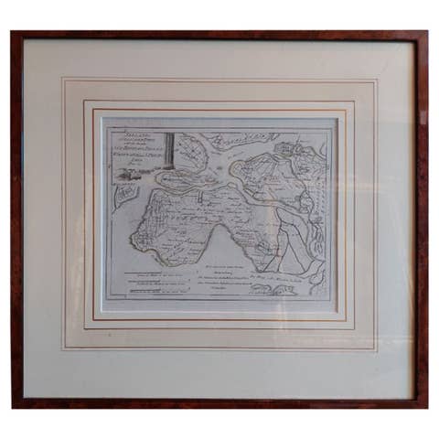 Antique Map of Southern Zeeland by Von Reilly, 1790