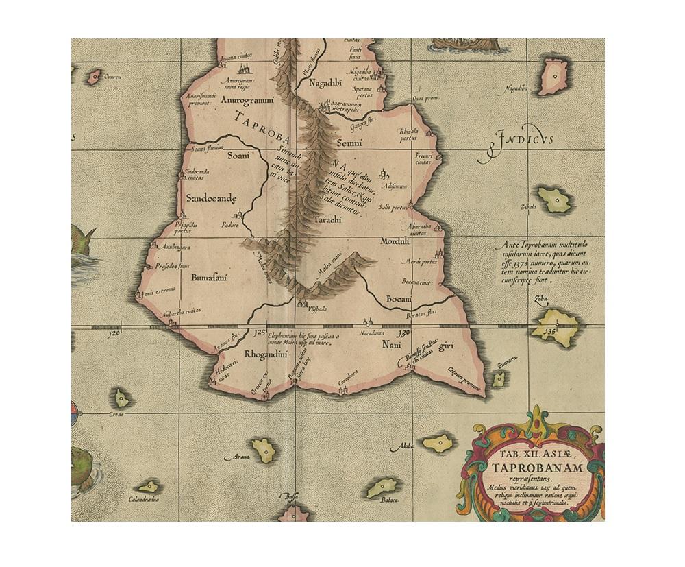 ptolemy's map of sri lanka