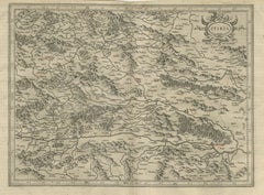 Antique Map of Styria by Mercator 'circa 1650'