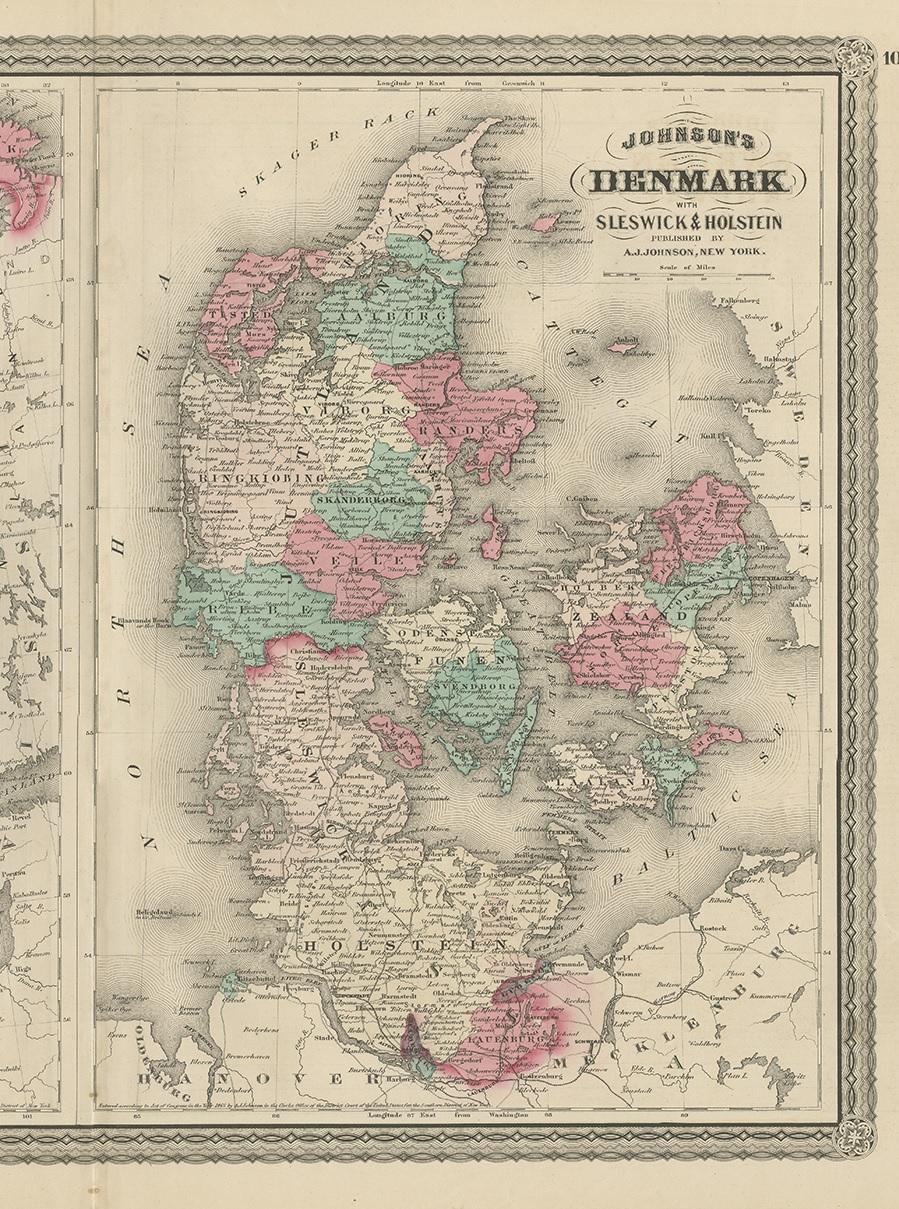 norway and denmark map