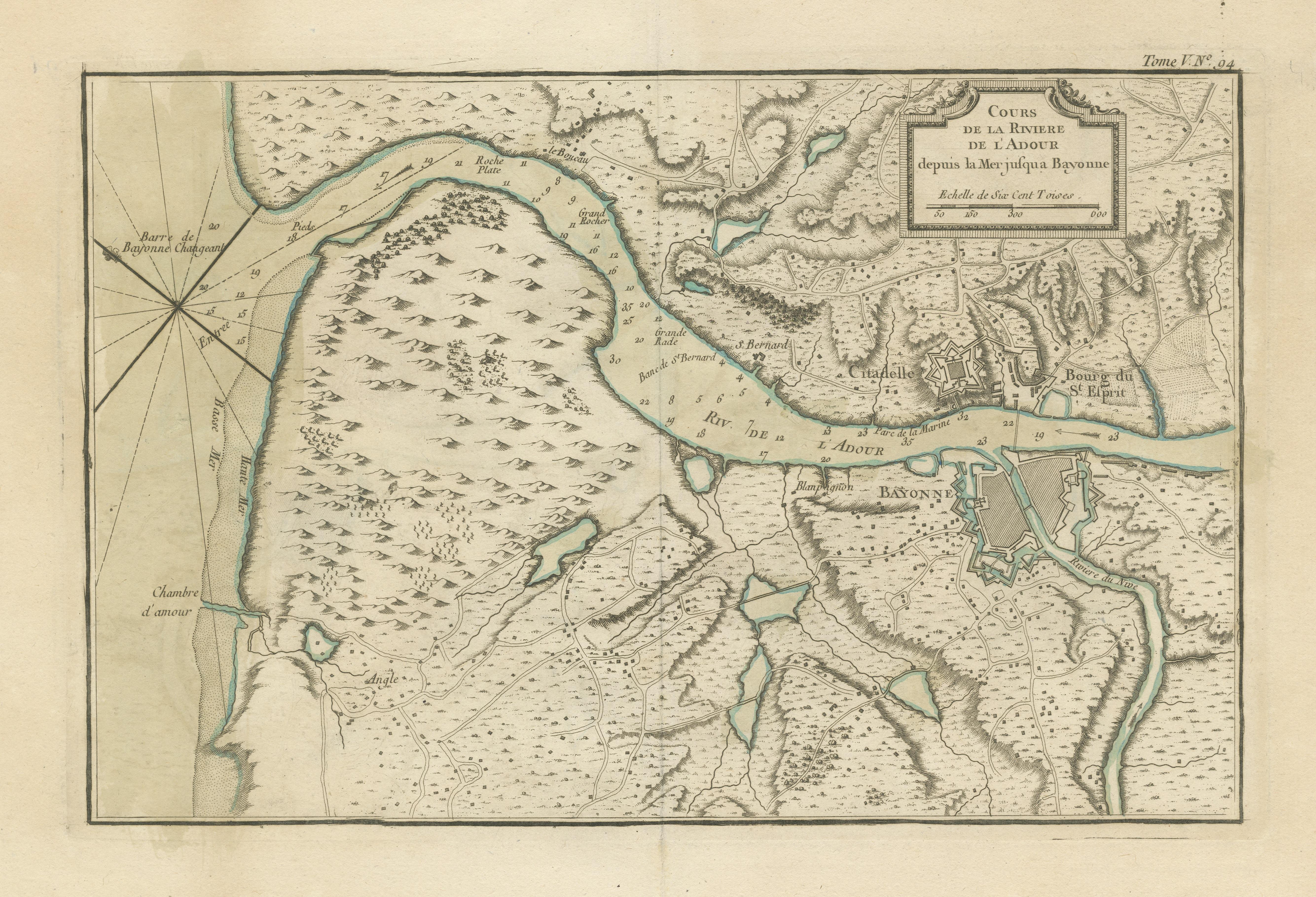 bayonne france map