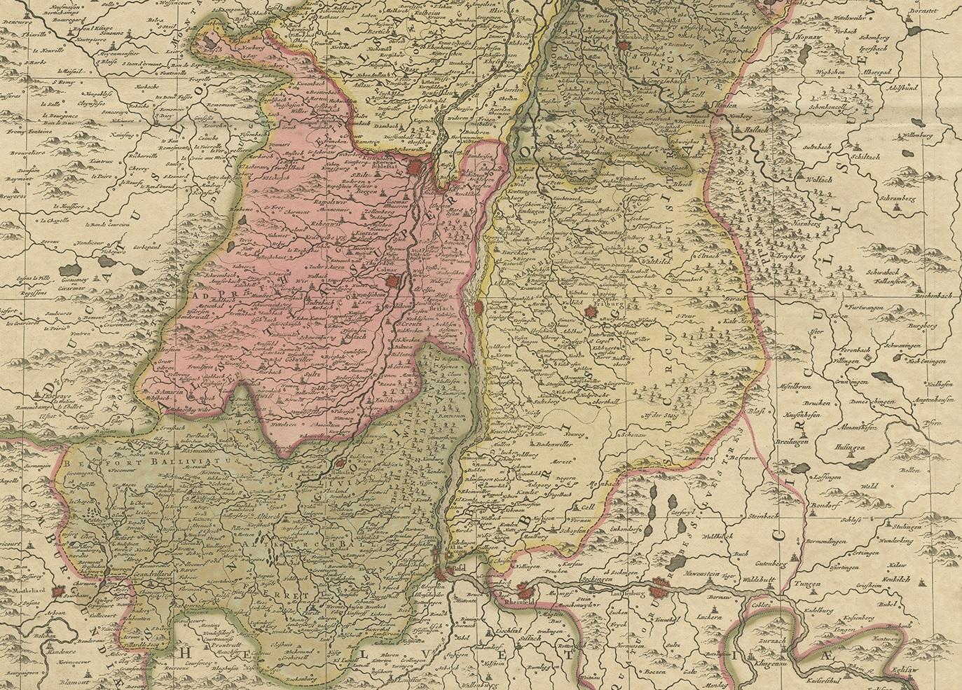 map of alsace france