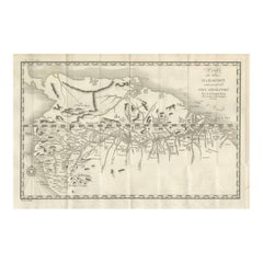 Mappa antica del Rio delle Amazzoni - Maragnon o Fiume delle Amazzoni, 1760 ca.