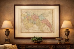 Antique Map of the Ancient Middle East & India – Wilkinson Orientis Tabula, 1807
