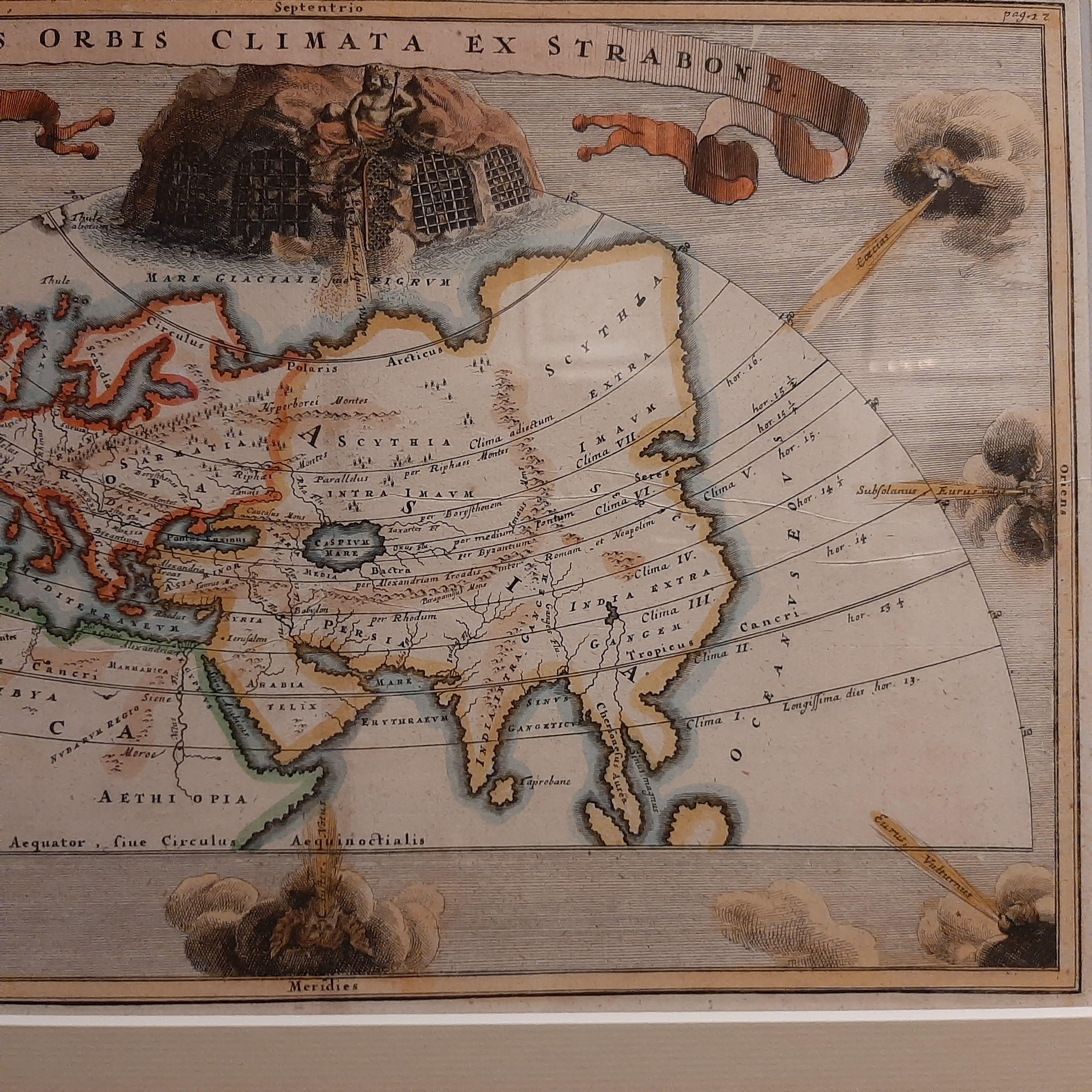 Antique Map of the Ancient World by Cellarius, 1703 at 1stDibs world map from the 1400s, world
