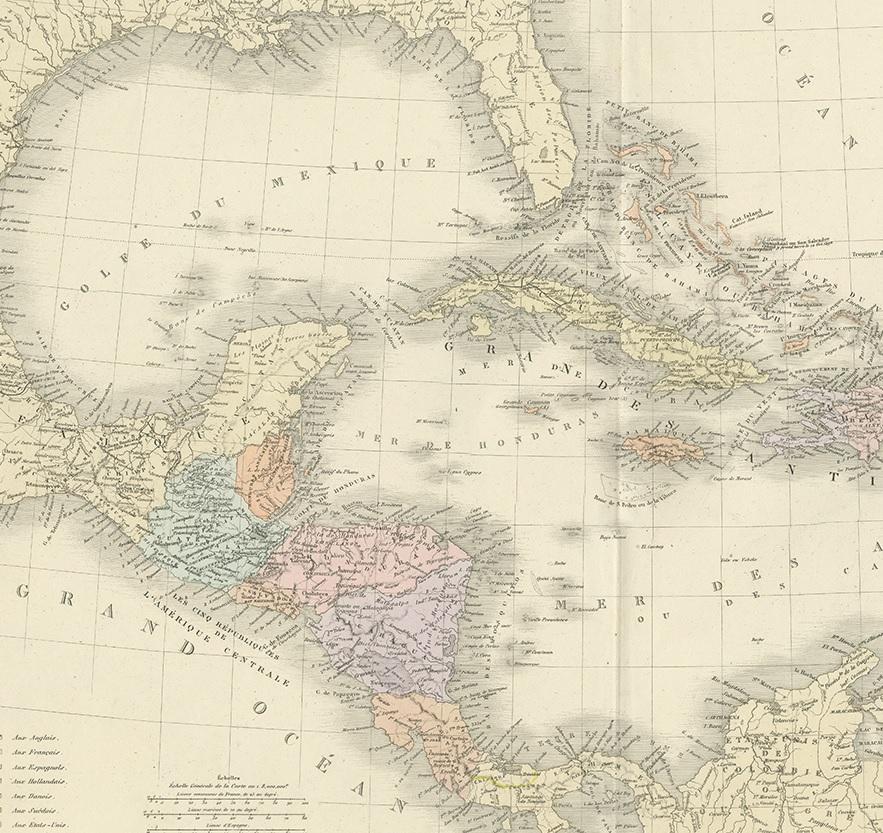 caribbean map old