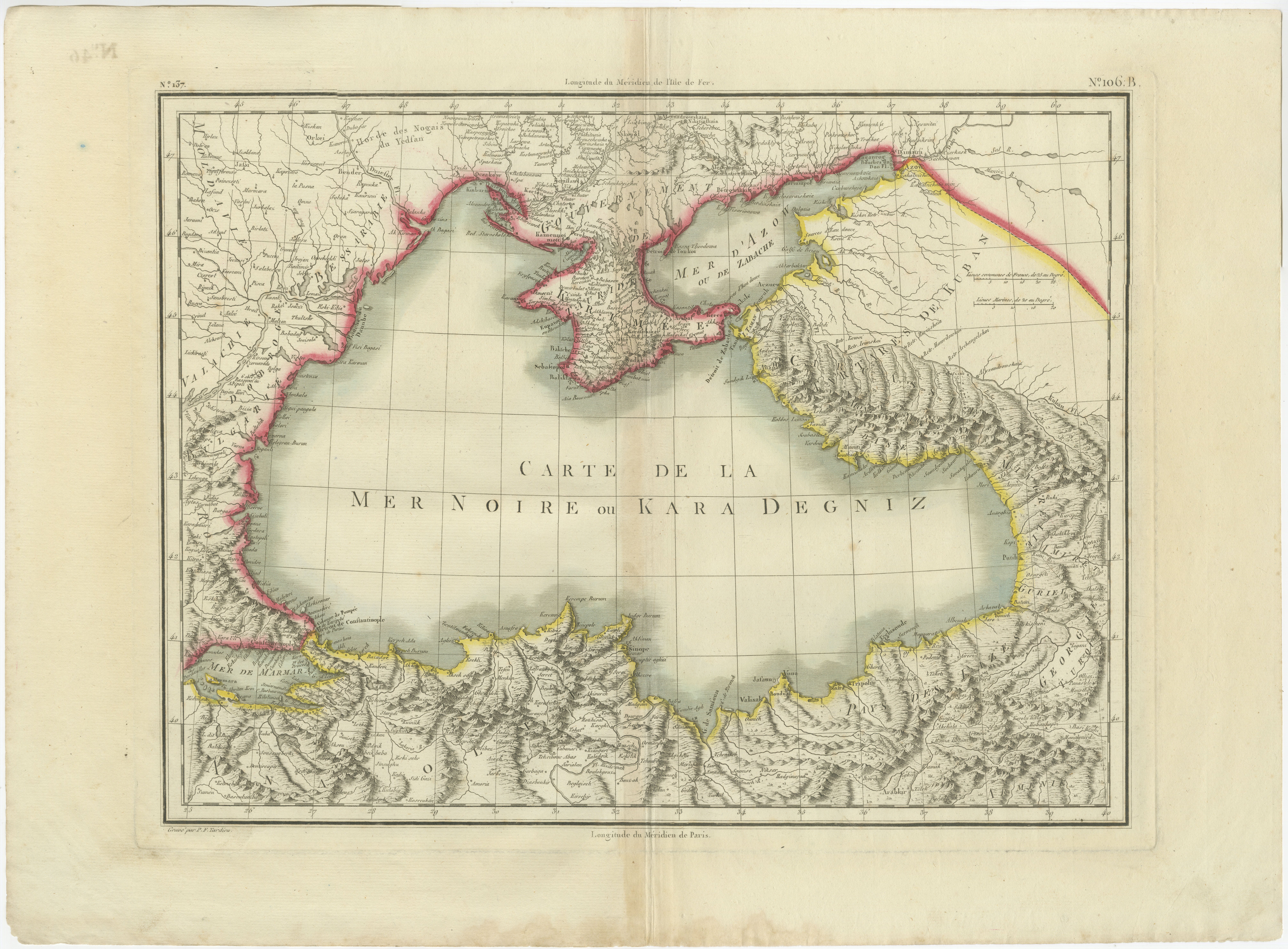 This is an original antique map titled 
