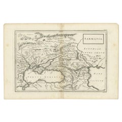 Antique Map of the Caucasus by Seale, 1799