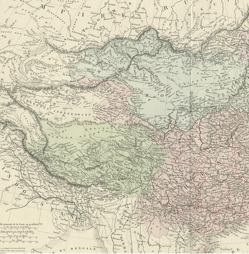 empire chinois carte