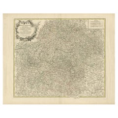 Mappa antica del Circolo di Franconia, 1757