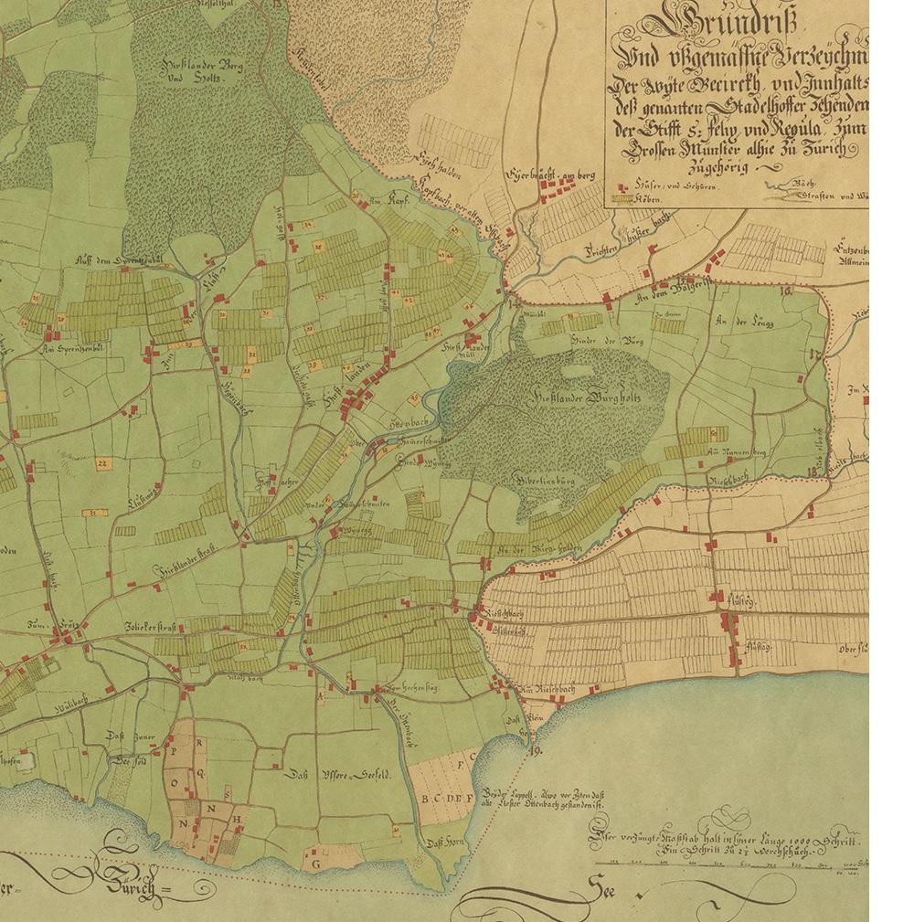 mappa di zurigo