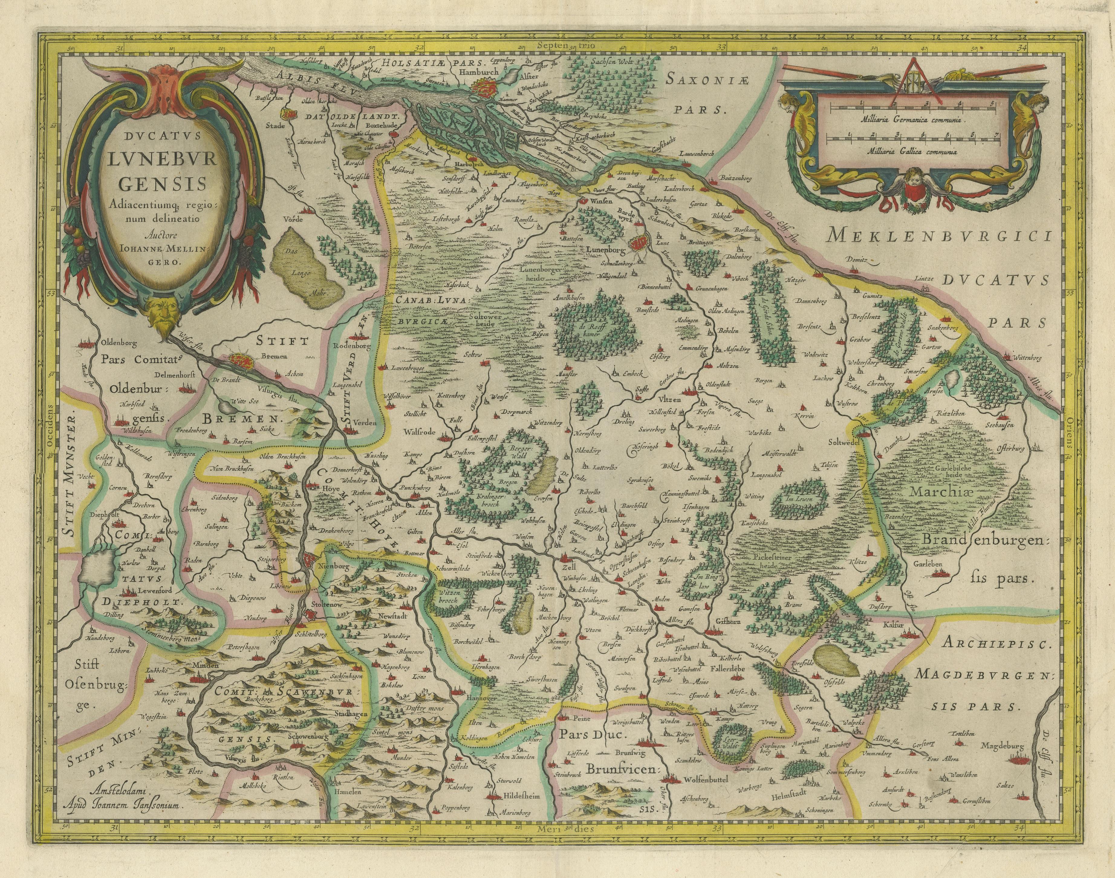 lower saxony germany map