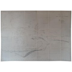Antike Karte der Ostindischen Inseln von Brouwer, 1917