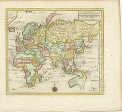 Antique Map of the Eastern Part of the World