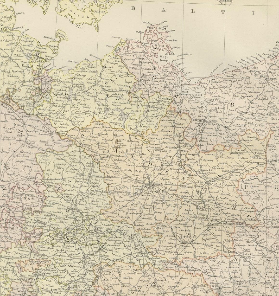 germany empire map