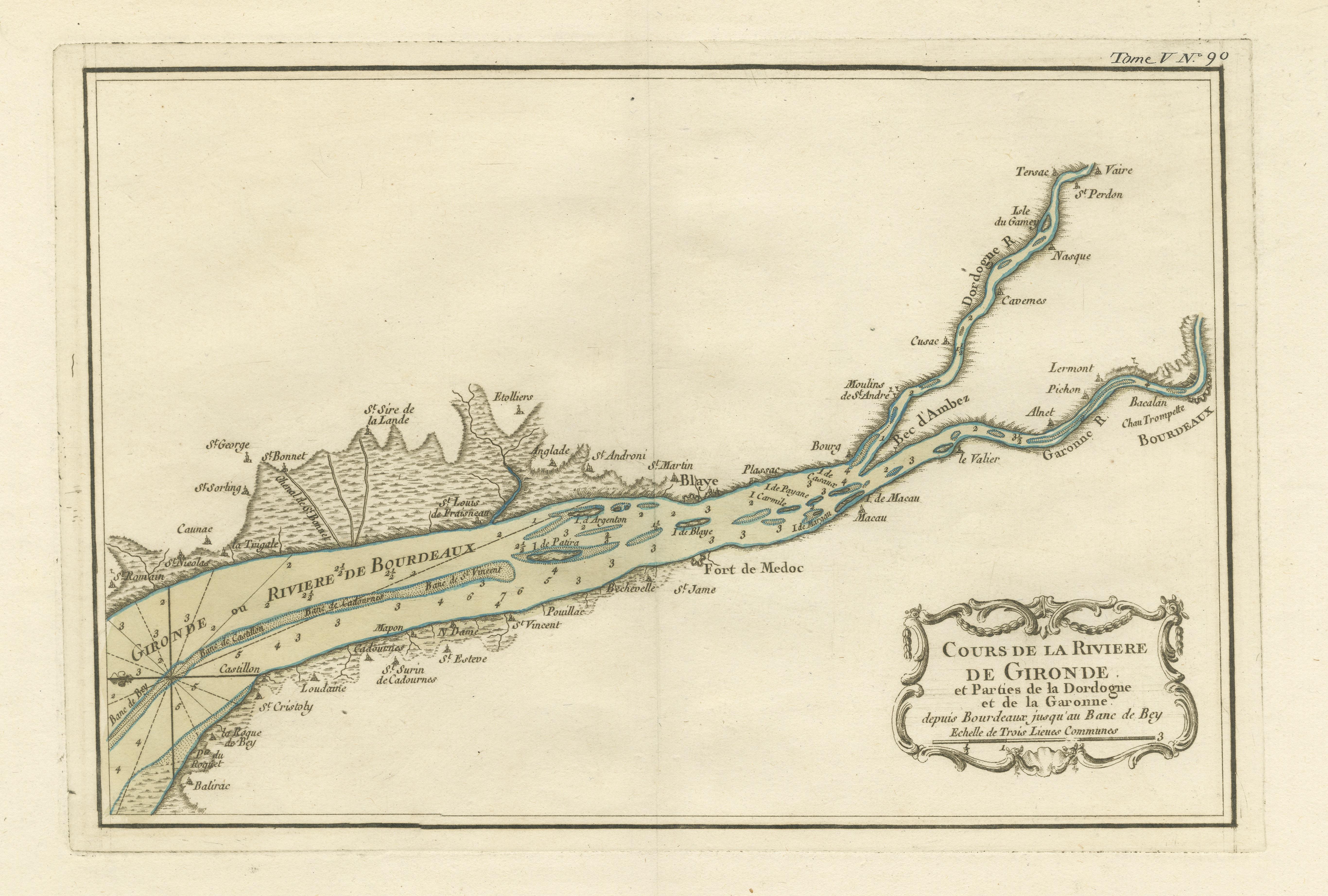 gironde france map