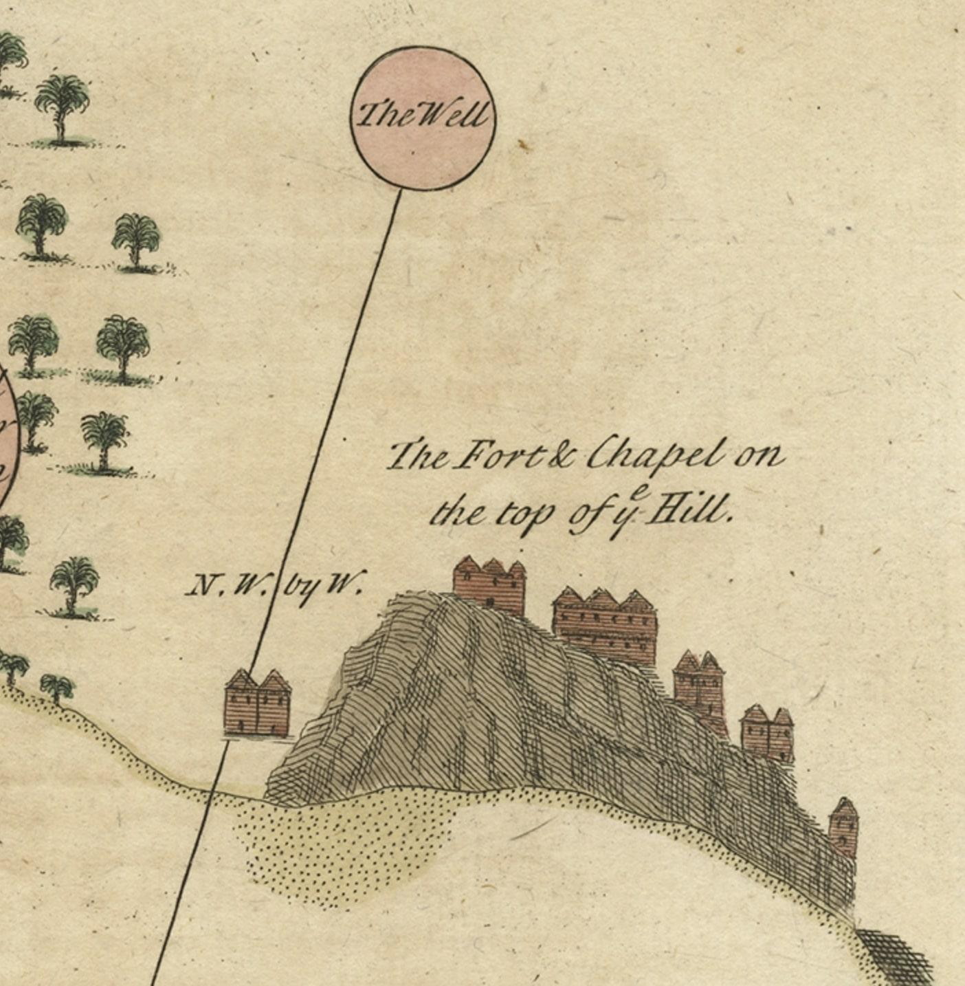 Mapa antiguo titulado 'A Draught of ye Harbour of Praya in the Island St. Jago (..)'. Mapa poco común que muestra el puerto de Praia en la isla de Santiago, Cabo Verde. Fuente desconocida, por determinar.

El Puerto de Praia (en portugués: Porto da