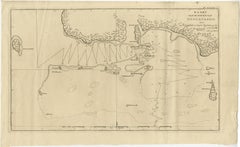 Antique Map of the Harbour of Tongatabu, One of the Tonga Islands, 1803