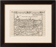 Antique Map of the Holy Land Palestine & Jerusalem, Elias Baeck ca. 1700