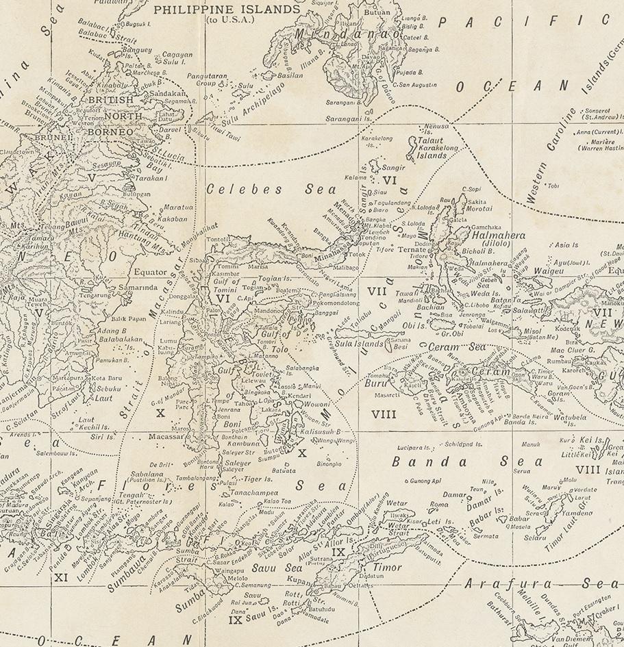 malay archipelago on map