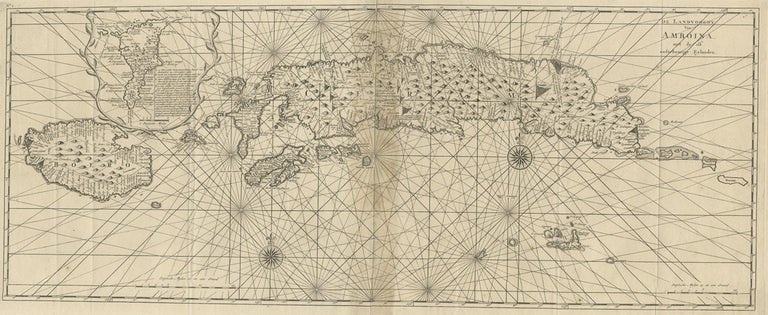 Mappa delle isole delle spezie