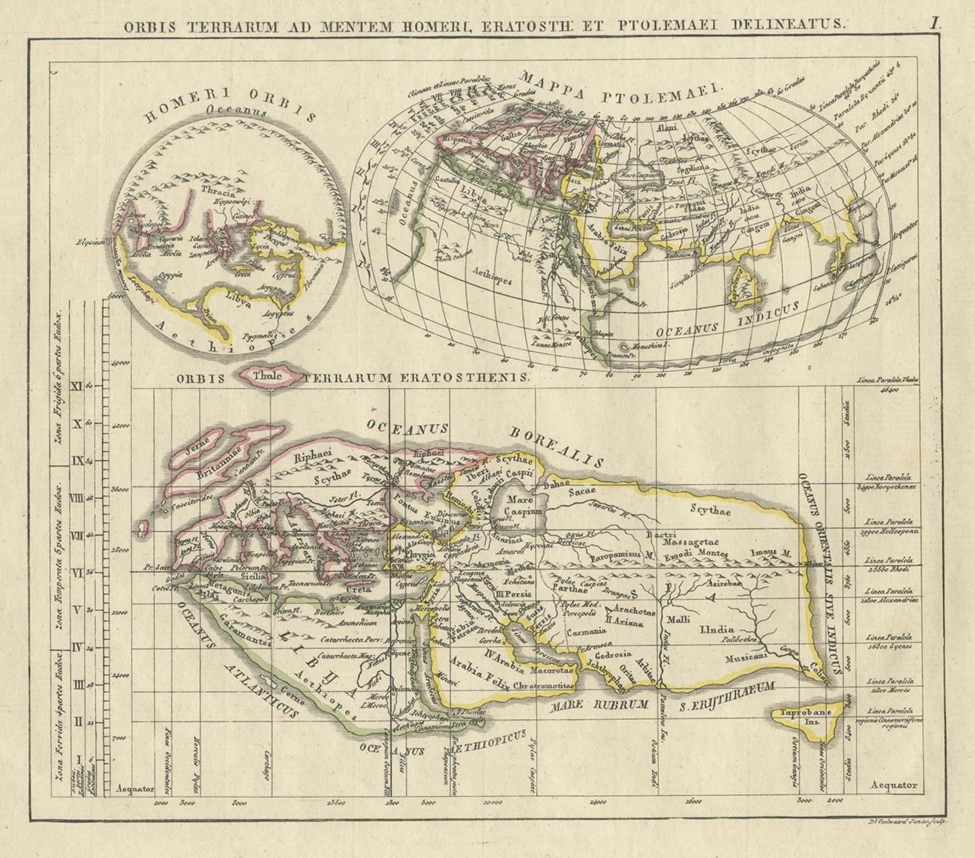 world map 1825