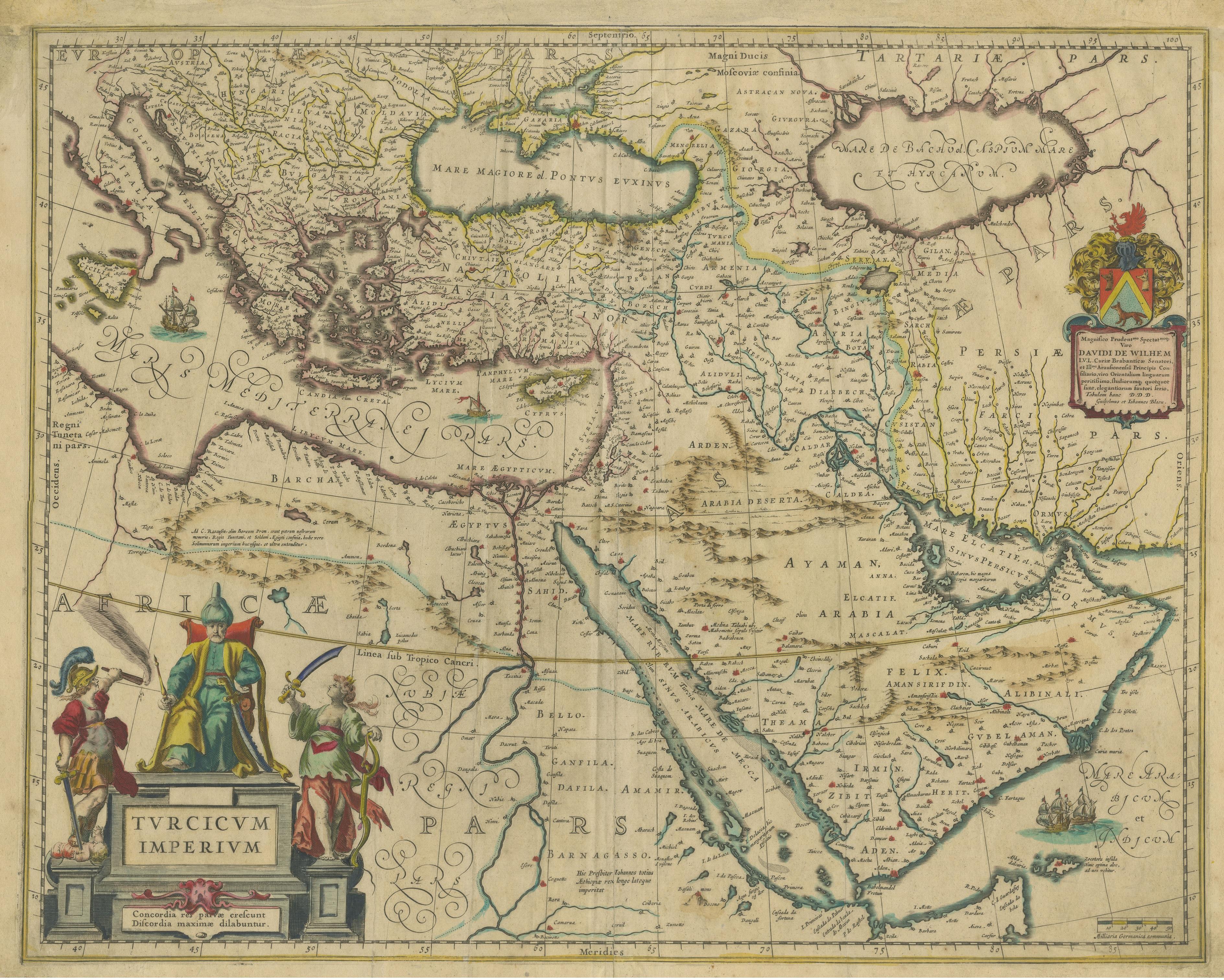 old ottoman map