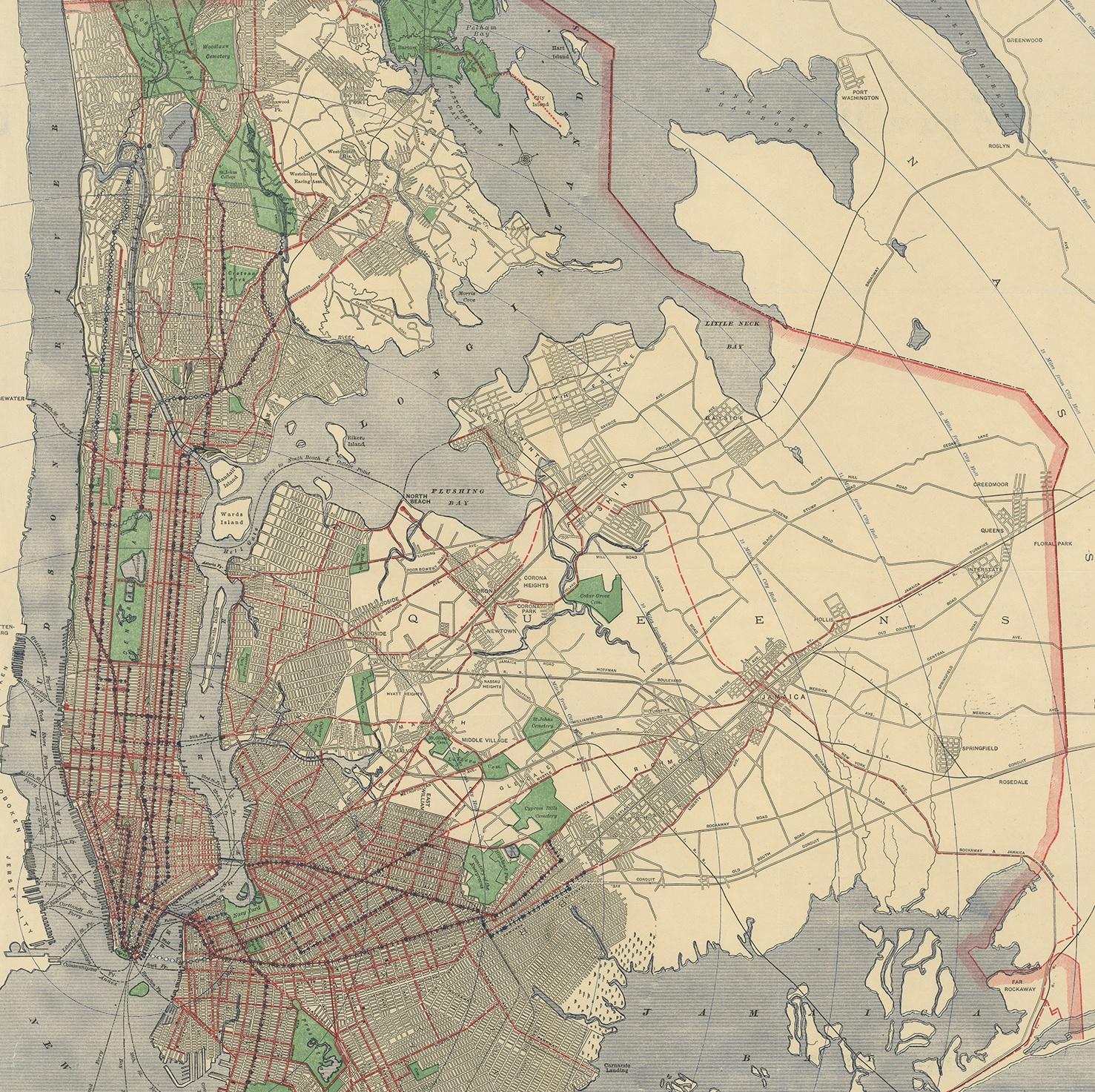 new york transportation map