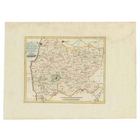 Bolsward & Sneek, Westergo (Friesland) – von Reilly antique map, 1791