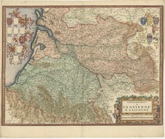 Treasures Cartographiques: A Journey Through the Gascogne and Guyenne Regions, 1680